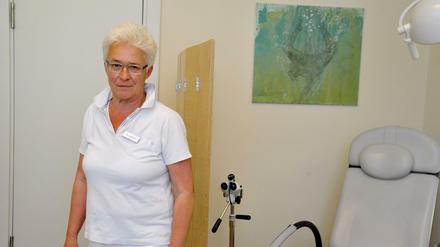 Regina Lutterbeck ist Frauenärztin in einer Gemeinschaftspraxis in Berlin Schöneberg.