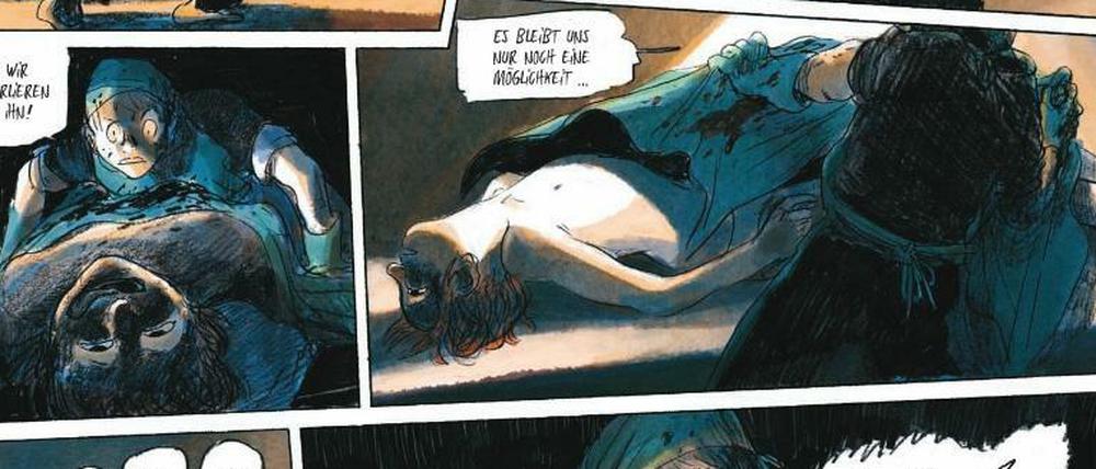 Zwischen Spiel und Ernst: Eine Szene aus "Totem".