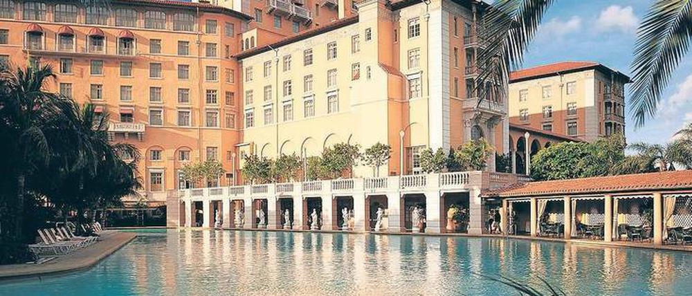 Wenn ich nicht hier bin, bin ich auf’m Sonnendeck. Oder im 2000-Quadratmeter-Schwimmbecken.