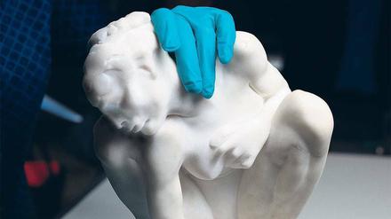 Auf dem Prüfstand. Rodins „Kauernde“ aus Marmor, ca. 1882.