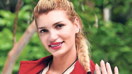 Bye-bye Dschungel, sagte Giuliana Farfalla am sechsten Camp-Tag.