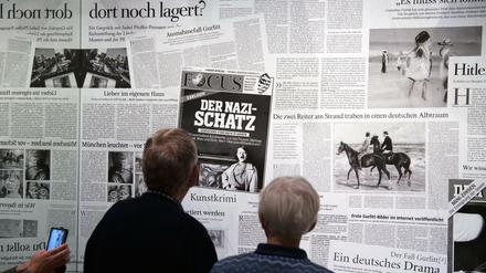 Diskursparcours durch ein deutsches Kunstdrama. Presseschau in der aktuellen Ausstellung im Martin-Gropius-Bau.