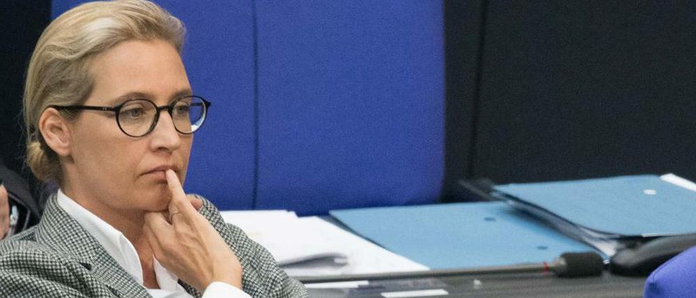 AfD-Fraktionschefin Alice Weidel.