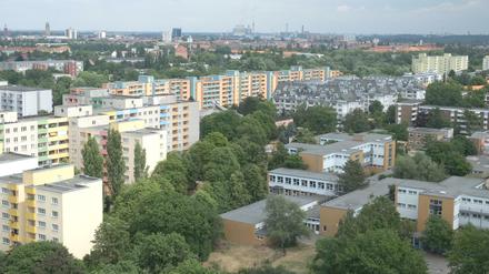 Berlin-Spandau, Siedlung an der Obstallee.
