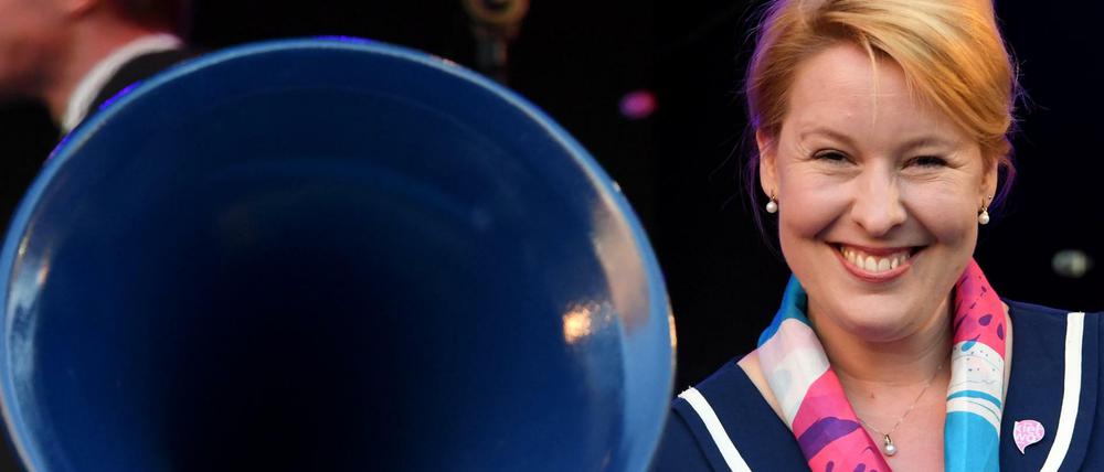 Franziska Giffey (SPD), Bundesministerin für Familie, Senioren, Frauen und Jugend