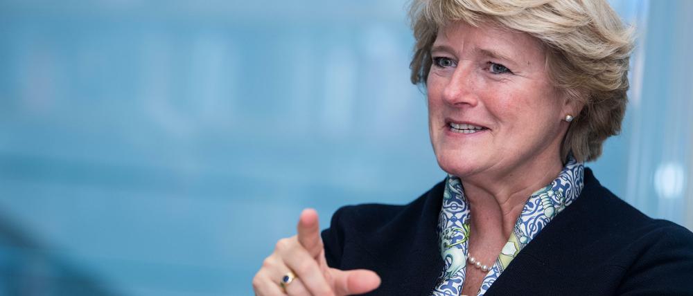 Zuversichtlich. Kulturstaatsministerin Monika Grütters, hier 2018 bei einem Interview mit der Deutschen Presse-Agentur.