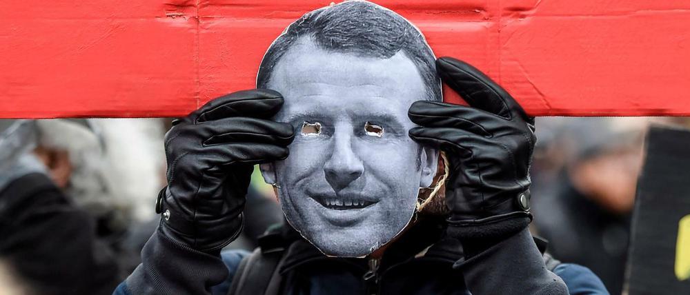 Am Donnerstag gingen Hunderttausende in Frankreich gegen die Rentenreform auf die Straße.