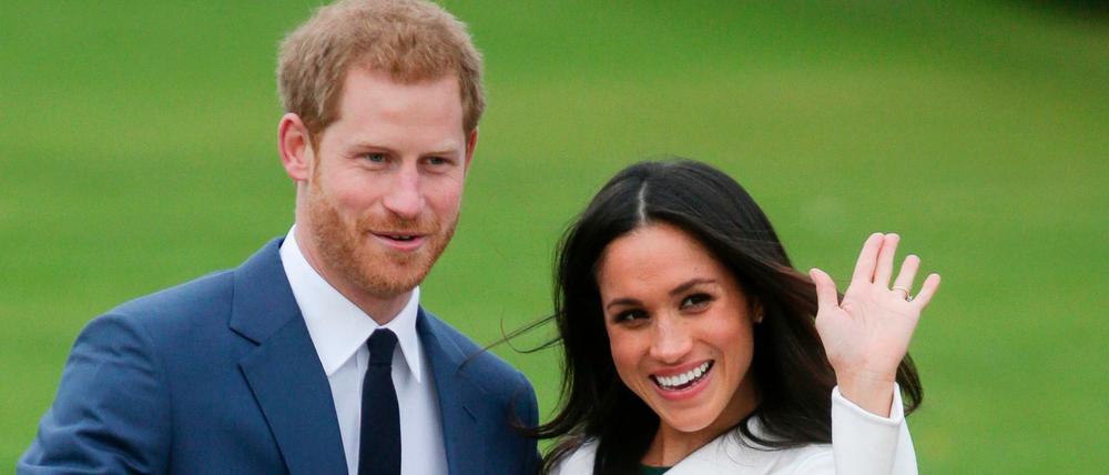 Auf dem Absprung: Prinz Harry und Ehefrau Meghan Markle (Archivbild von 2017)