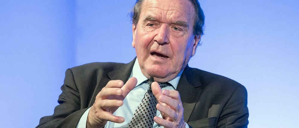 Gerhard Schröder (76) war von 1998 bis 2005 der dritte sozialdemokratische Bundeskanzler.