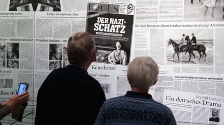 Die Ausstellung "Bestandsaufnahme Gurlitt" im Gropius Bau, 2018.
