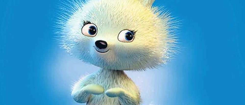 Nicht schön, aber Maskottchen. Sotschi wirbt für 2014 mit einem Hasen.