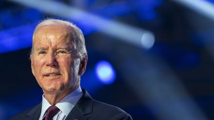 Joe Biden, Präsident der USA, spricht bei einer Wahlkampfveranstaltung in North Las Vegas. (Symbolbild)