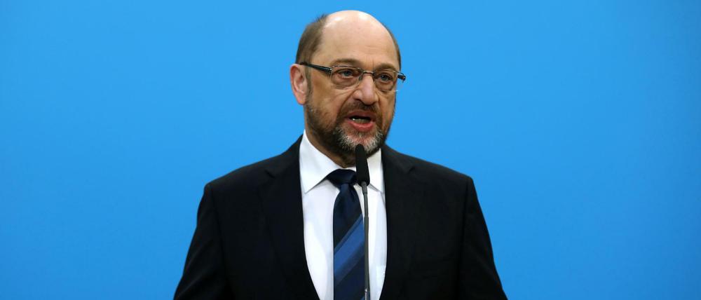 SPD-Parteichef Martin Schulz.