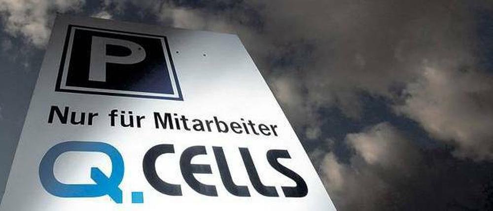 Finstere Aussichten. Beim Solarkonzern Q-Cells bangen 2200 Mitarbeiter um ihre Jobs.