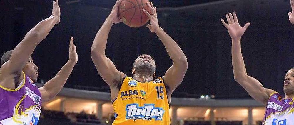Mit 107:79 gewann Alba Berlin am Dienstag gegen Phoenix Hagen.