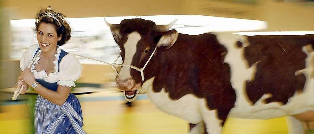 Da ist sie! Die Milch kehrt zurück nach Brandenburg.