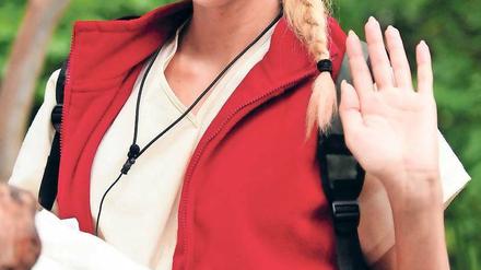 Bye-bye Dschungel, sagte Giuliana Farfalla am sechsten Camp-Tag.