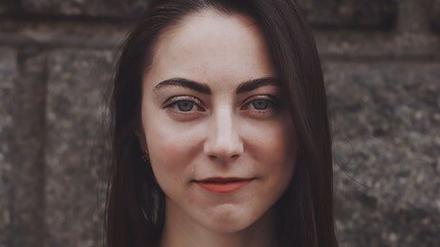 Karina Merkuryeva, Journalistin aus Russland.