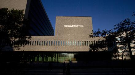 Blick auf das Europol-Hauptquartier in Den Haag. Die Gefahr von terroristischen Anschlägen in der EU ist nach einem Bericht von Europol weiterhin hoch.