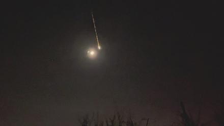 Der Asteroid ist in der Nacht nahe Berlin in die Atmosphäre eingetreten.
