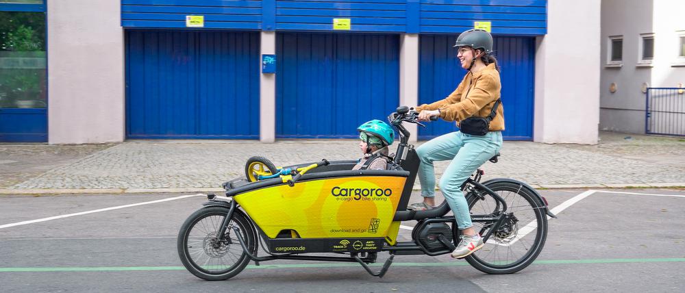 Cargoroo-Lastenräder wiegen 40 Kilogramm. Das Unternehmen wurde in Amsterdam gegründet. 