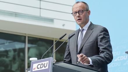 Nicht nur Fraktionschef im Bundestag – auch CDU-Vorsitzender: Friedrich Merz 