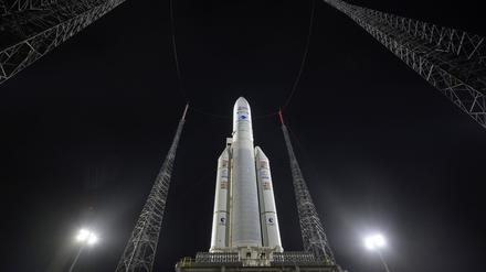 Eine Ariane 5 brachte 2021 das James Webb Weltraumteleskop in den Weltraum.
