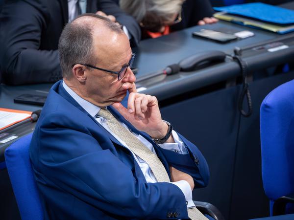 Muss nur abwarten: CDU-Chef Friedrich Merz hat leichtes Spiel mit der Ampel-Koalition.