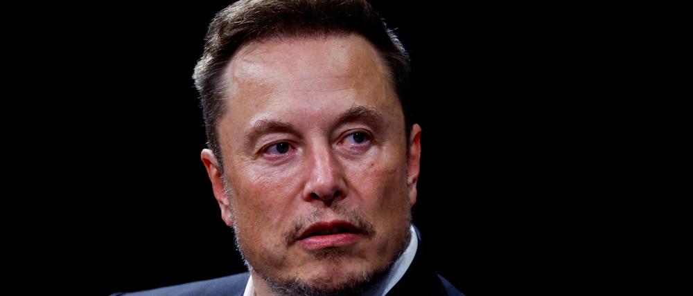 Elon Musk, High-Tech-Milliardär und Besitzer der Plattform X, ehemals Twitter. 