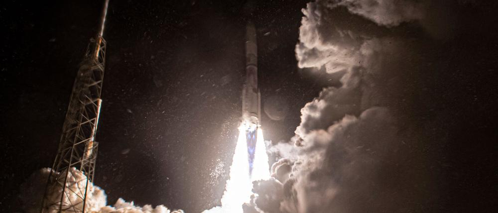 Peregrine war am vergangenen Montag mit einer Rakete vom Weltraumbahnhof Cape Canaveral im US-Bundesstaat Florida gestartet.