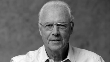 Der Ehrenpräsident des FC Bayern, Franz Beckenbauer, aufgenommen vor der Sendung «Blickpunkt Sport extra». Franz Beckenbauer ist tot. 