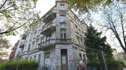 Das leer stehende Haus in der Stubenrauchstraße Ecke Odenwaldstraße.