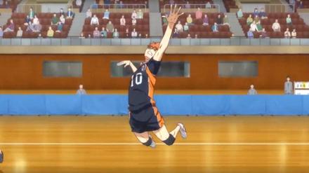  Shōyō Hinata will in der Volleyball-Welt hoch hinaus. 