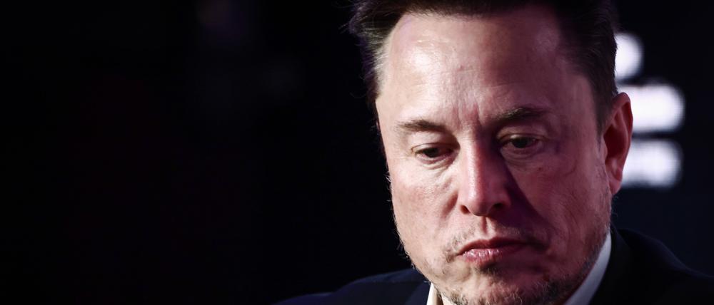 Milliardär Elon Musk, seit 2022 Chef des Kurznachrichtendienstes Twitter.