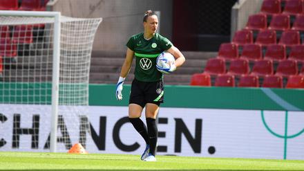 Zuletzt hielt sich die Torhüterin bei der Reserve des VfL Wolfsburg fit.