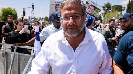 Der rechtsextreme israelische Polizeiminister Itamar Ben-Gvir