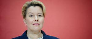 Franziska Giffey (SPD), Regierende Bürgermeisterin von Berlin und Spitzenkandidatin für die Wahl zum Berliner Abgeordnetenhaus.