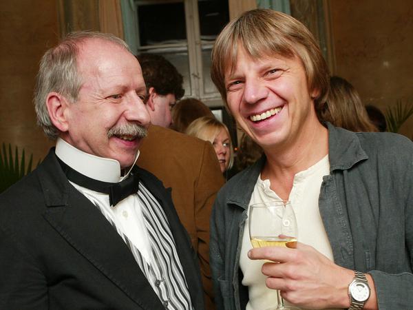 Hans-Jochen Röhrig mit Andreas Dresen (rechts) im HOT.