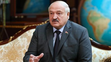 Lukaschenko, im Januar 2023.