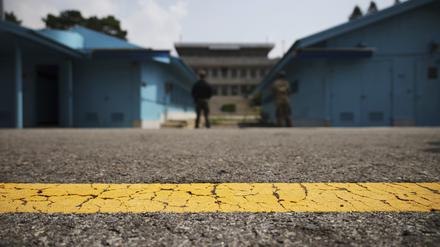 Blick auf die entmilitarisierte Zone, die die beiden Koreas trennt (Symbolbild).