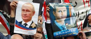 Das syrische Regime und seine Anhänger danken Putin bis heute für die Militärintervention.