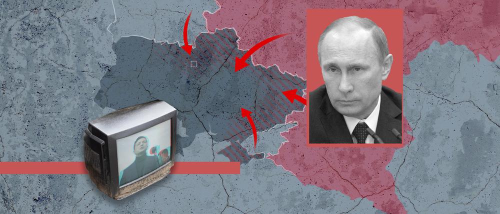 Das ukrainische Sendeverbot für Fernsehsender mit Verbindungen zum Putin-Freund Medwedtschuk Anfang 2021 war ein entscheidender Faktor für die Kriegsentscheidung des Kremlherrschers.