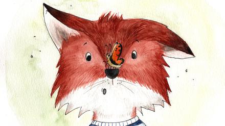 Finn, der neugierige Fuchs, ist die Hauptfigur des Buches.