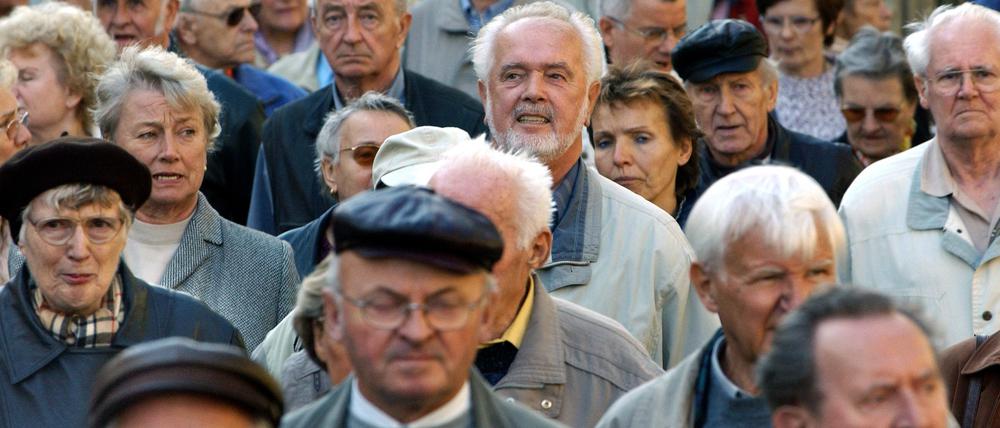 Alternde Gesellschaft – eine Falle für die Rente.