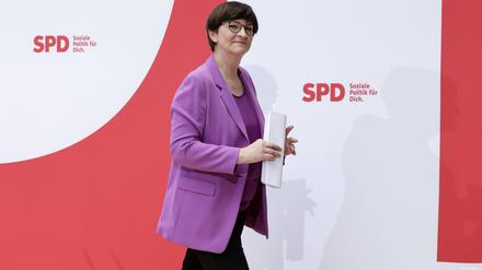 SPD-Co-Chefin Saskia Esken will nicht von einem Tal der Tränen sprechen: „Ich halte das für ein Tal der Chancen.“