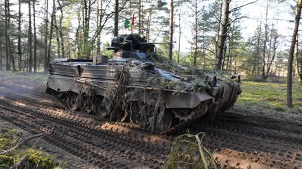 Ein Schützenpanzer der Bundeswehr. 