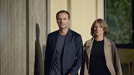 Das neue Berliner „Tatort“-Team: Corinna Harfouch und Mark Waschke. 