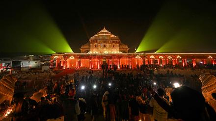 Der „Vatikan“ für Hinduisten: Indiens neuer Super-Tempel in Ayodhya.