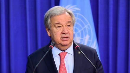 Uno-Generalsekretär Guterres fordert eine internationale Eingreiftruppe für Haiti.