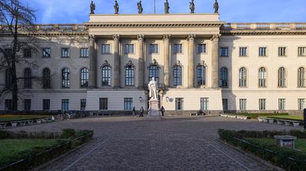 Der Haupteingang zur Humboldt-Universität zu Berlin. (Symbolbild)